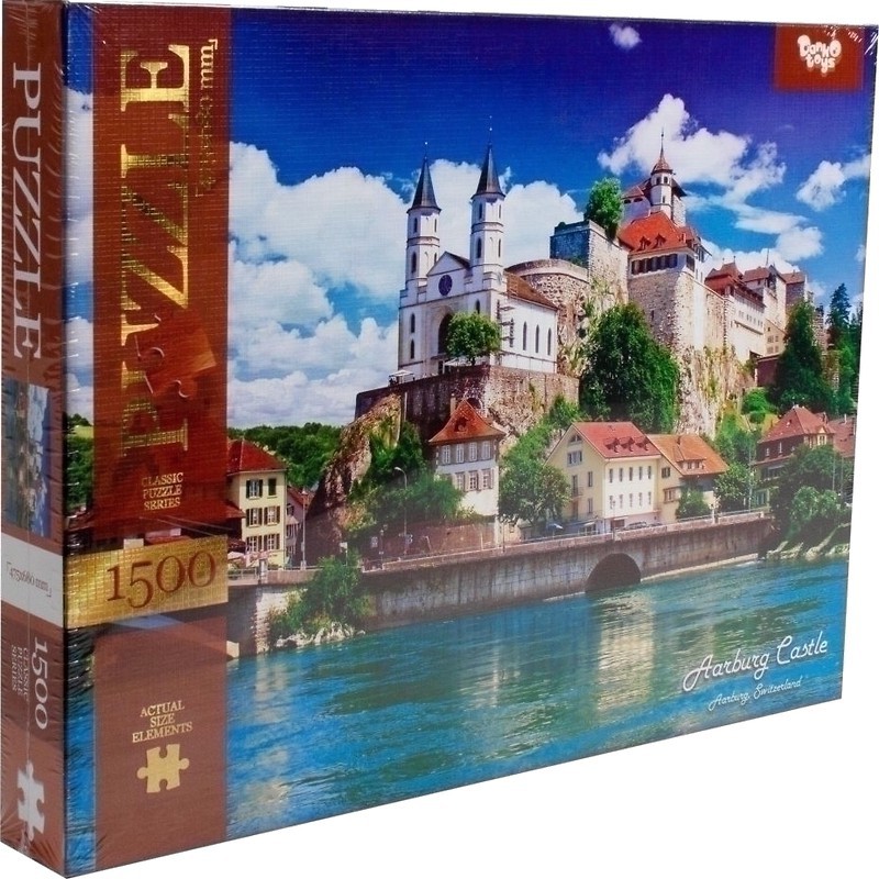 

Пазл Замок Арбург. Швейцария, 1500 элементов Danko Toys