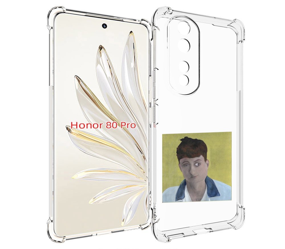 

Чехол MyPads Stay Ugly Boulevard Depo для Honor 80 Pro, Прозрачный, Tocco