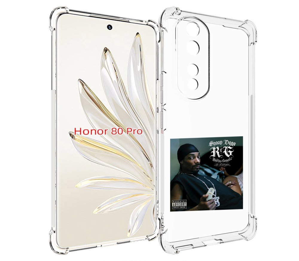 

Чехол MyPads Snoop Dogg R&G (RHYTHM & GANGSTA) для Honor 80 Pro, Прозрачный, Tocco