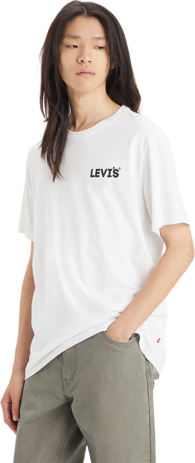 

Футболка мужская Levis Men Relaxed Fit Graphic Tee белая XL, Белый, Men Relaxed Fit Graphic Tee