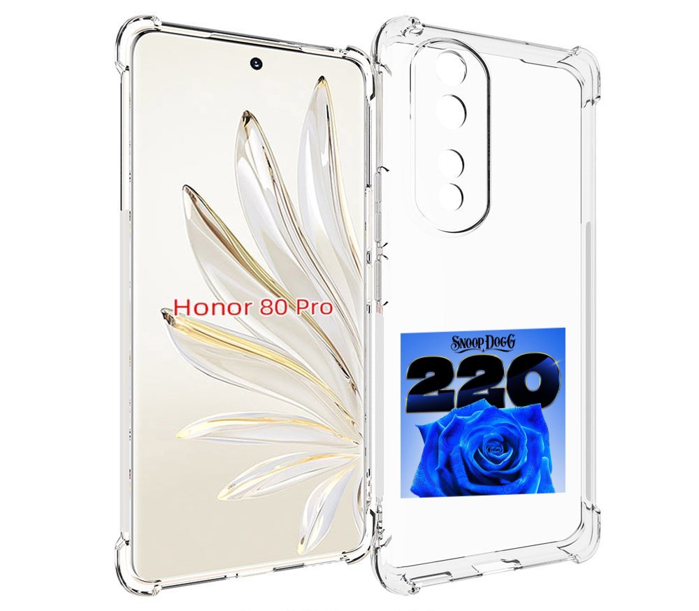 

Чехол MyPads Snoop Dogg 220 для Honor 80 Pro, Прозрачный, Tocco