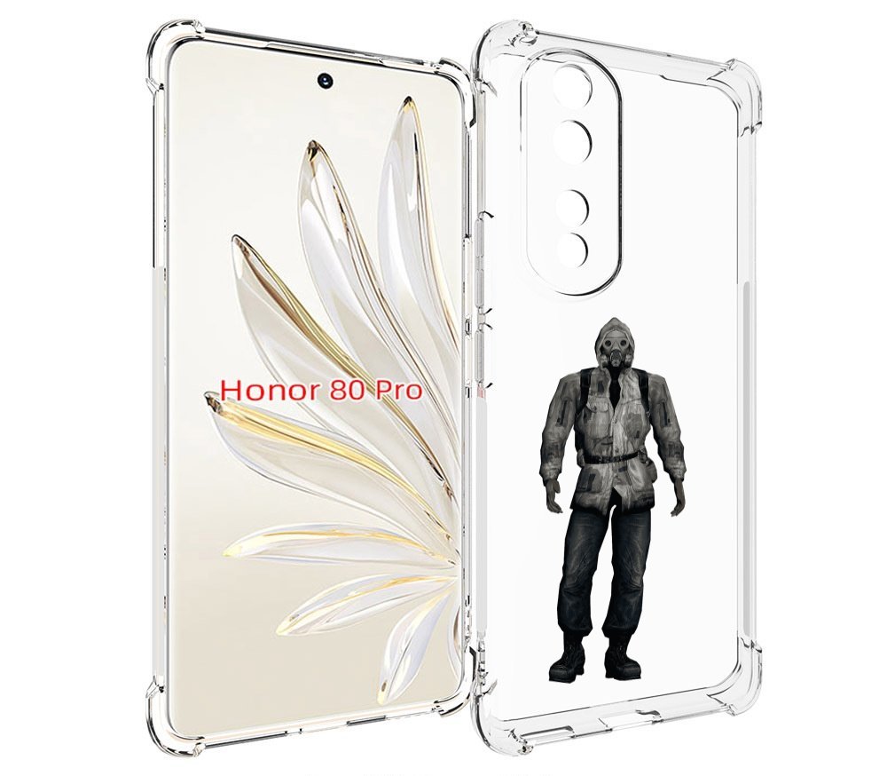 

Чехол MyPads S для Honor 80 Pro, Прозрачный, Tocco