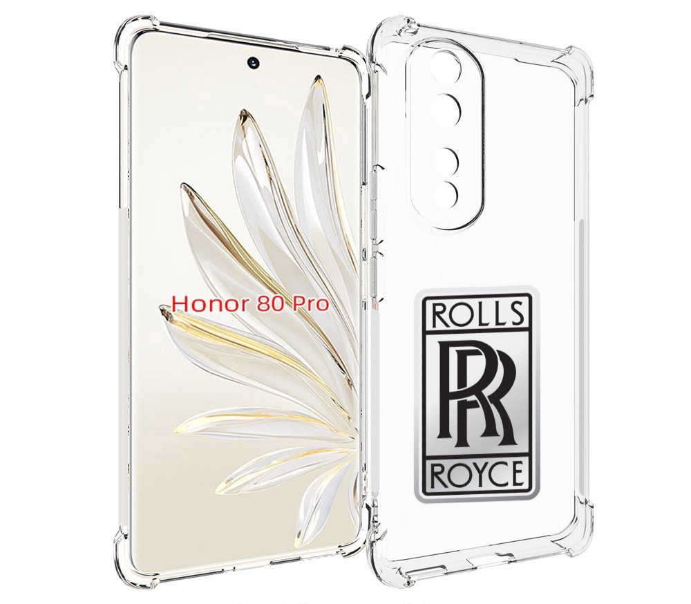 

Чехол MyPads Rolls-Royce мужской для Honor 80 Pro, Прозрачный, Tocco