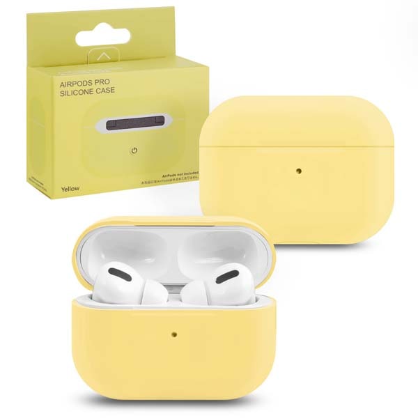 фото Чехол для airpods pro silicone sky yellow nobrand