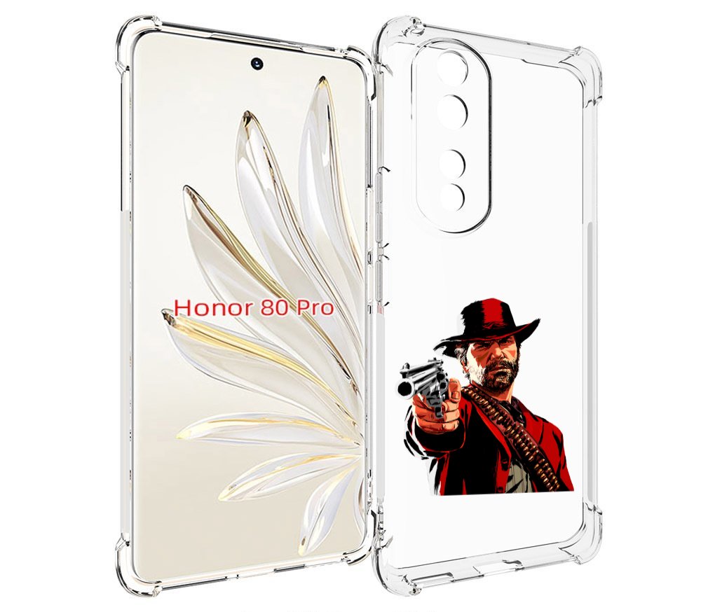 

Чехол MyPads Red-Dead-Redemption-2-РДР-2 для Honor 80 Pro, Прозрачный, Tocco