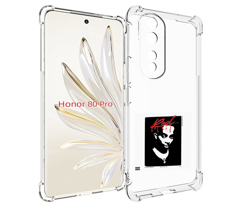 

Чехол MyPads Playboi Carti - Whole Lotta Red для Honor 80 Pro, Прозрачный, Tocco