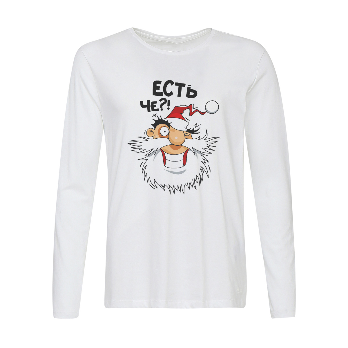 

Лонгслив CoolPodarok Есть че (новый год), Белый, w0113739