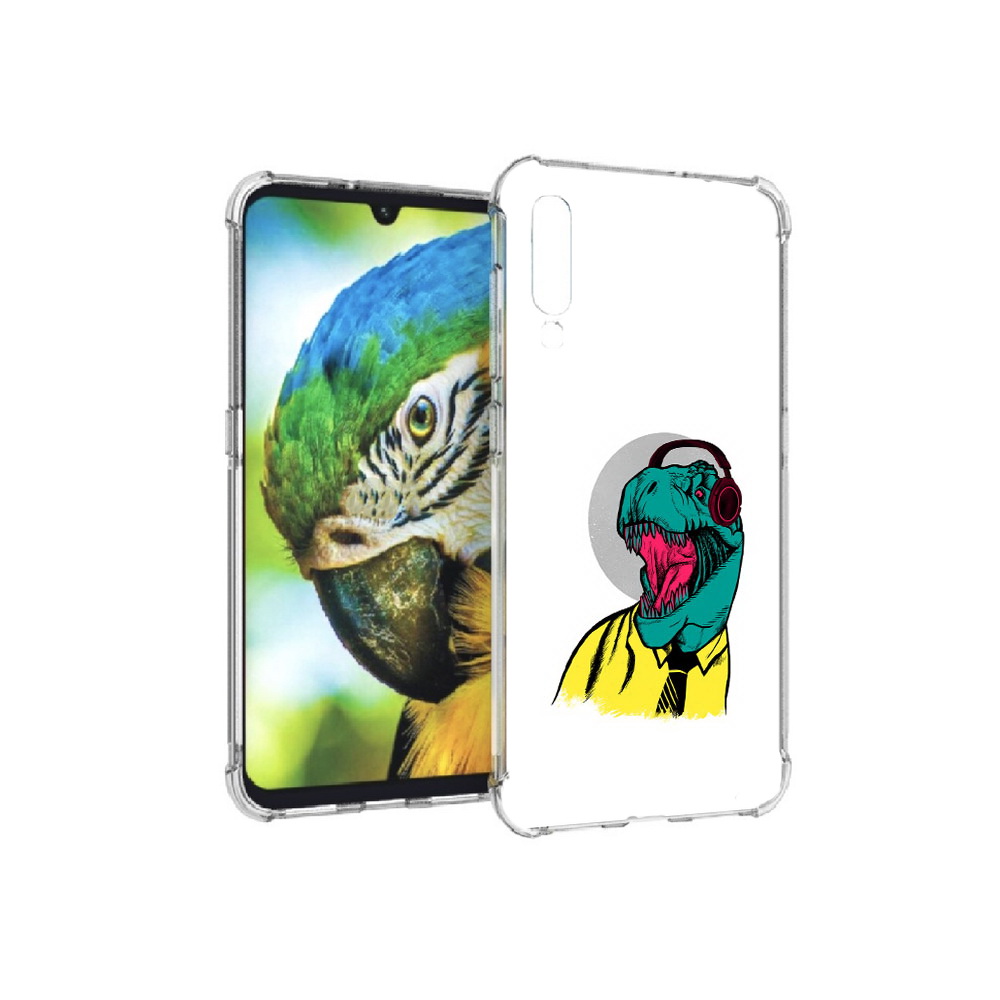 

Чехол MyPads Tocco для Xiaomi Mi 9 дино (PT126035.255.326), Прозрачный, Tocco