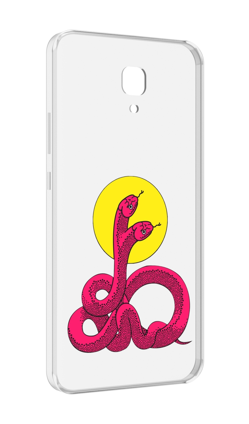 

Чехол MyPads двухголовая-змея для Meizu M5 Note, Прозрачный, Tocco