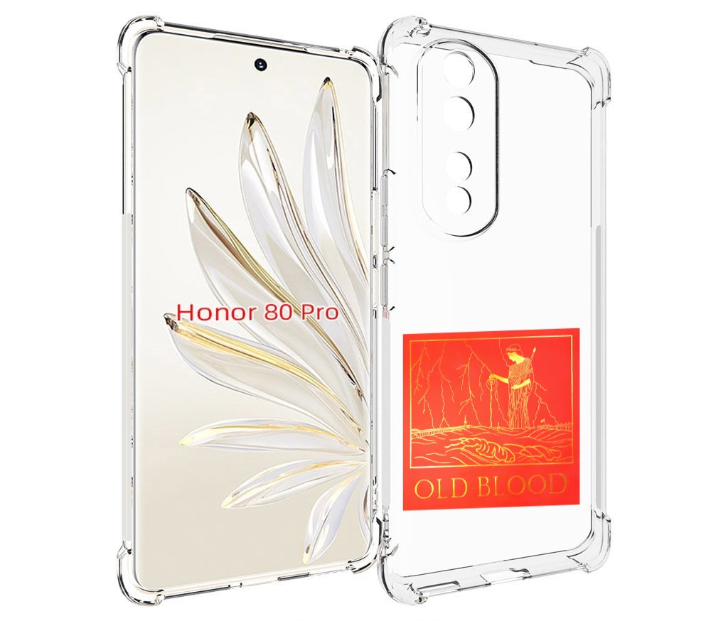 

Чехол MyPads Old Blood Boulevard Depo для Honor 80 Pro, Прозрачный, Tocco