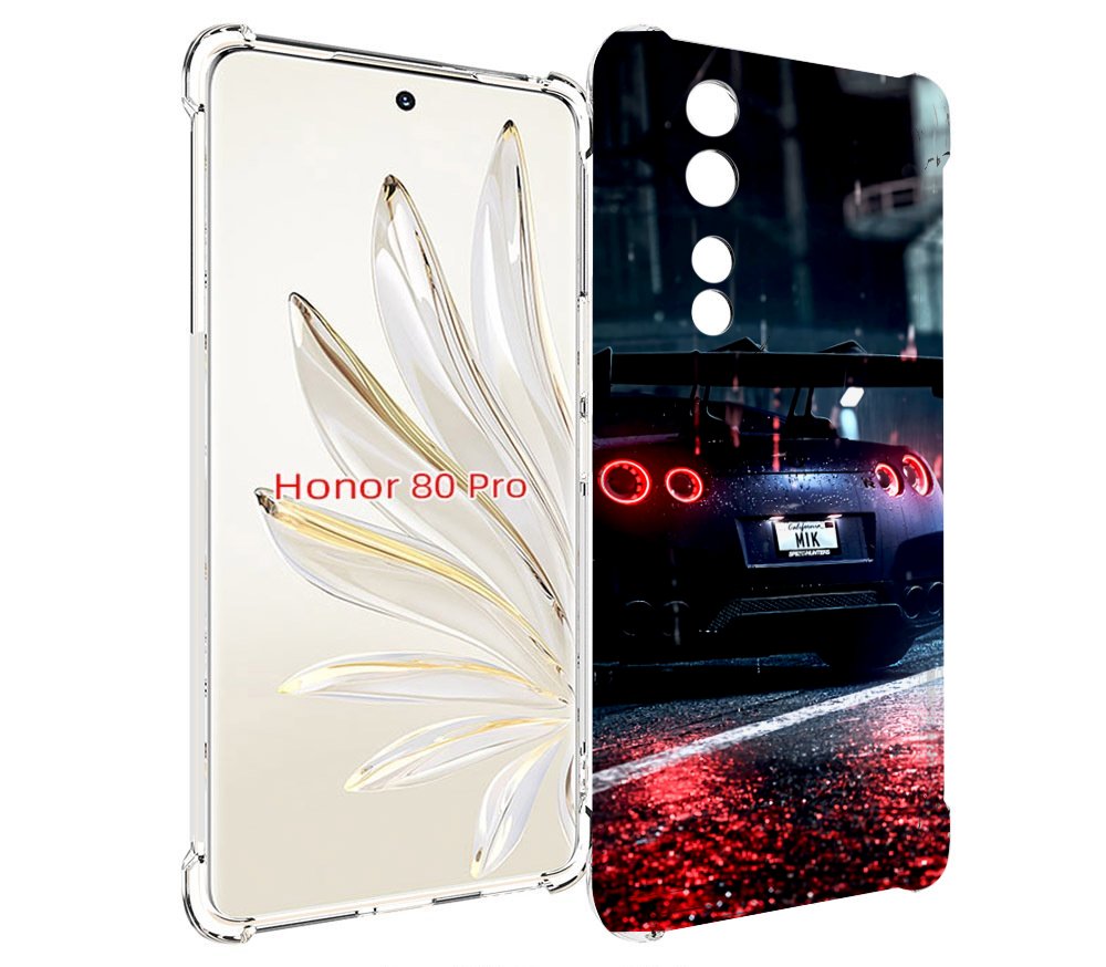 

Чехол MyPads Nissan Skyline для Honor 80 Pro, Прозрачный, Tocco