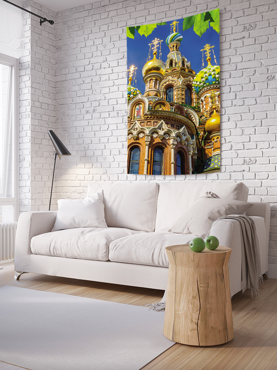 

Вертикальное фотопанно на стену JoyArty Храм Божий 150x200 см, Храм Божий