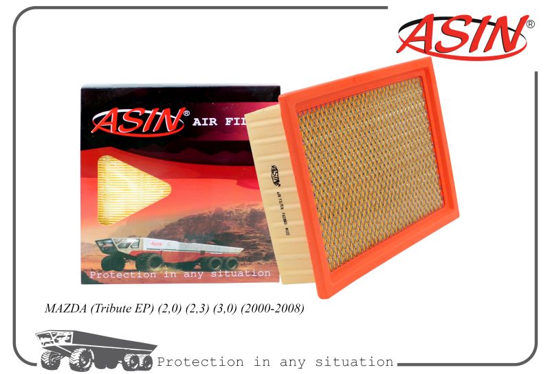 

Фильтр воздушный YF09-13-Z40 ASIN.FA2883 ASIN для MAZDA Tribute EP 2,0 2,3 3,0 2000-2008