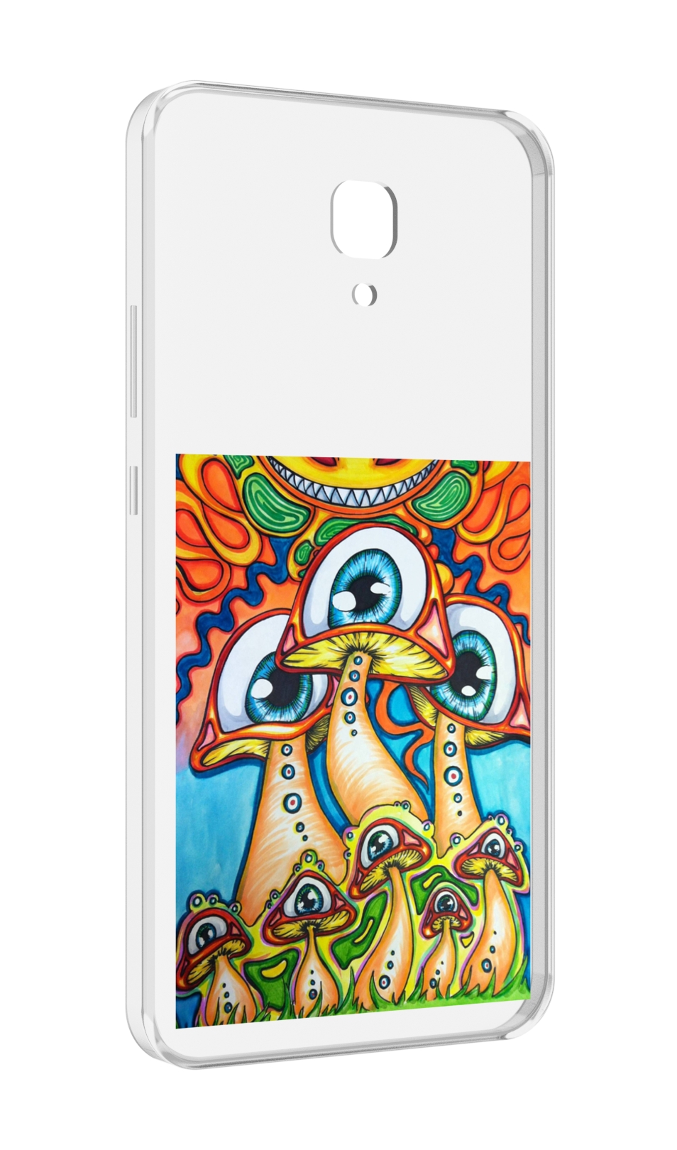 

Чехол MyPads грибы с глазами для Meizu M5 Note, Прозрачный, Tocco