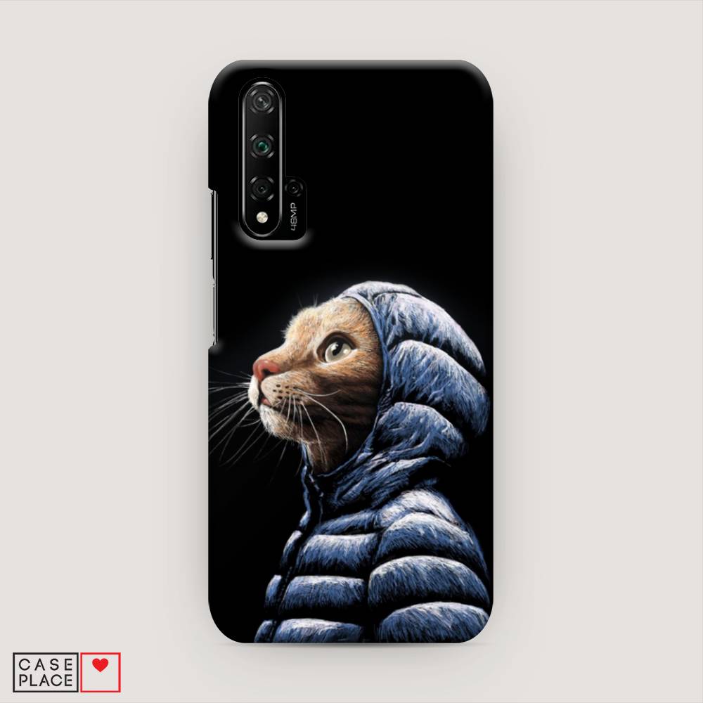 

Чехол Awog "Кот в капюшоне" для Honor 20, 69520-1