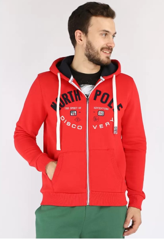 

Толстовка мужская A passion play 202TR(XT-0005)-0701 красная XXL, 202TR(XT-0005)-0701