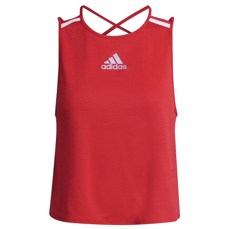 Топ женский Adidas Heat.Rdy Running Tank Top H45131 красный L