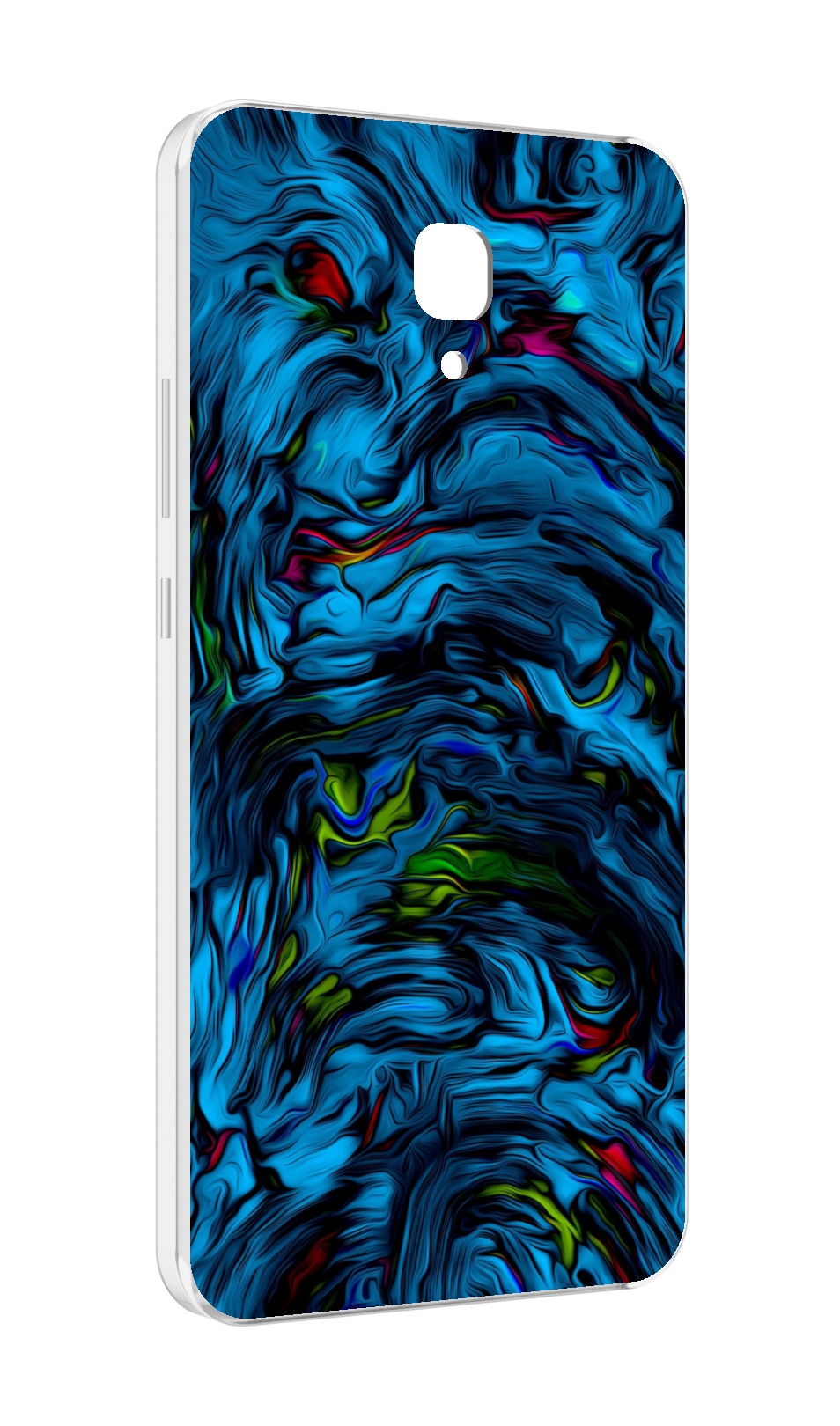 

Чехол MyPads голубая краска в темноте для Meizu M5 Note, Прозрачный, Tocco