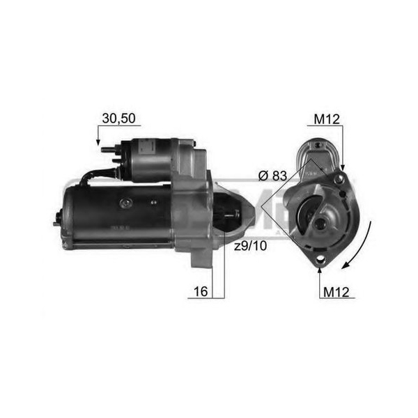 

Стартер VW Passat B5/Passat B5 Variant/Passat B55 95>05 Audi A4 B5/A4 B5 Avant/A4 B6 Avant