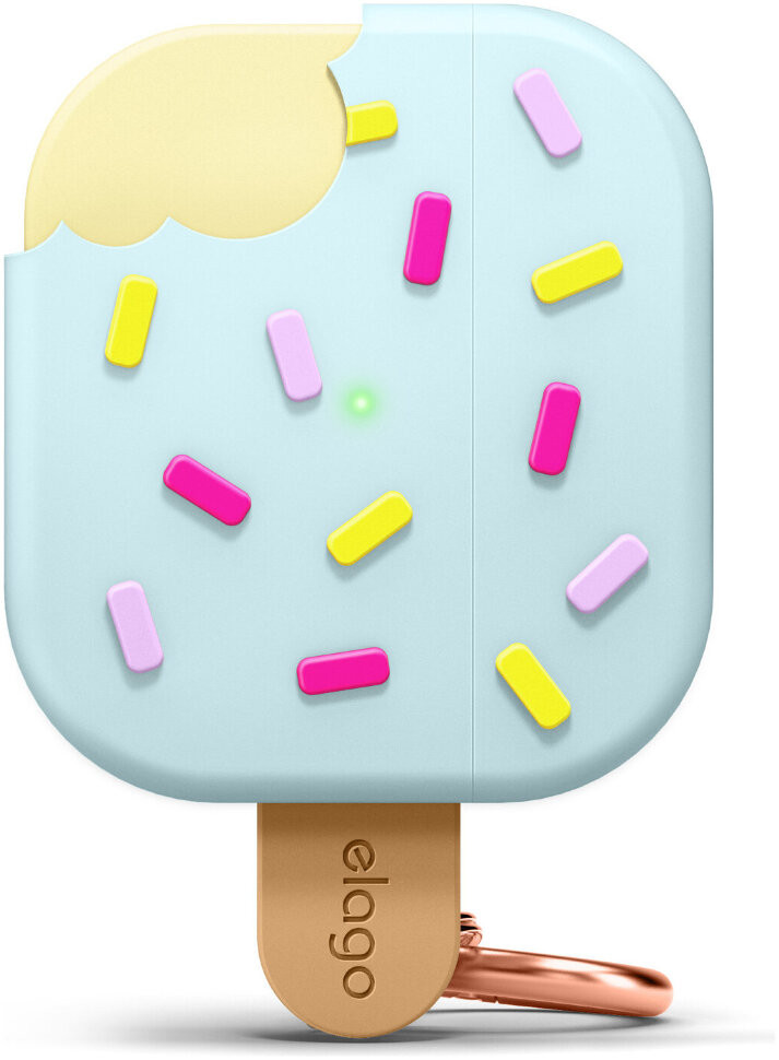 фото Чехол elago unique ice cream hang case для airpods 3, мятный