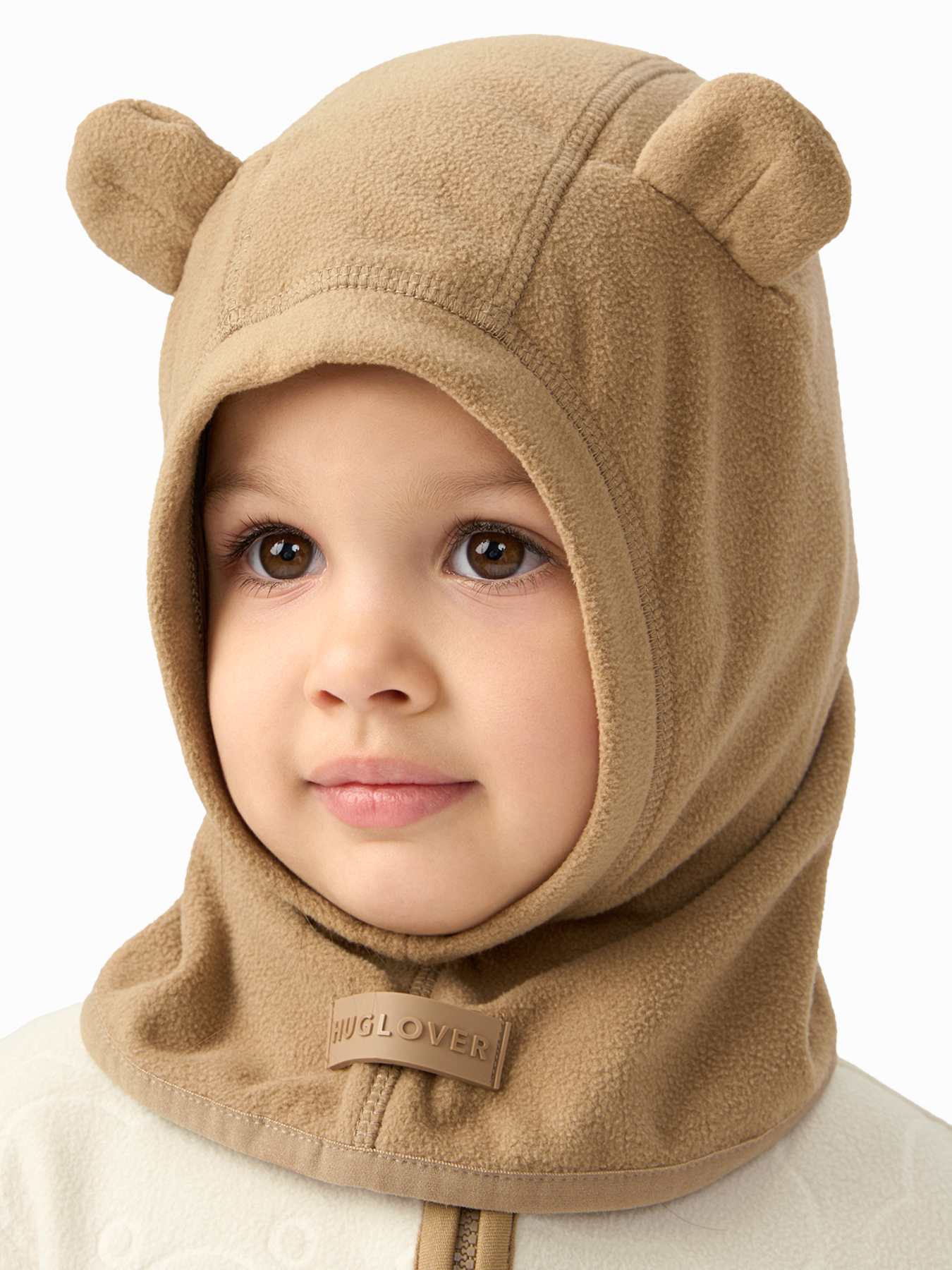 

Балаклава детская Happy Baby 89101, caramel, 51, Бежевый, 89101