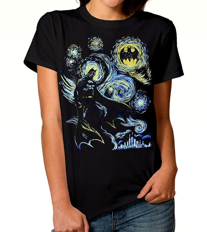 

Футболка женская Dream Shirts Звездная Ночь Темного Рыцаря 1000753-1 черная L, Черный, Звездная Ночь Темного Рыцаря 1000753-1