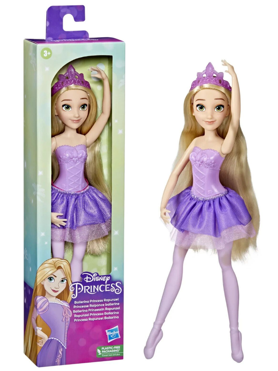 Кукла Disney Princess Рапунцель балерина, 27 см