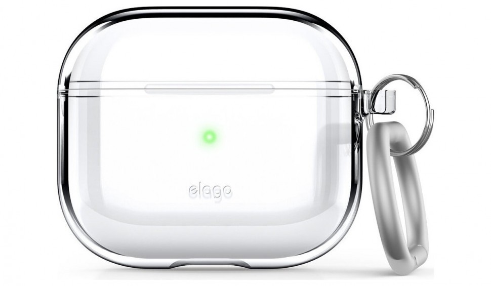 фото Чехол elago clear hang для airpods 3 (2021), цвет прозрачный (eap3cl-hang-cl)