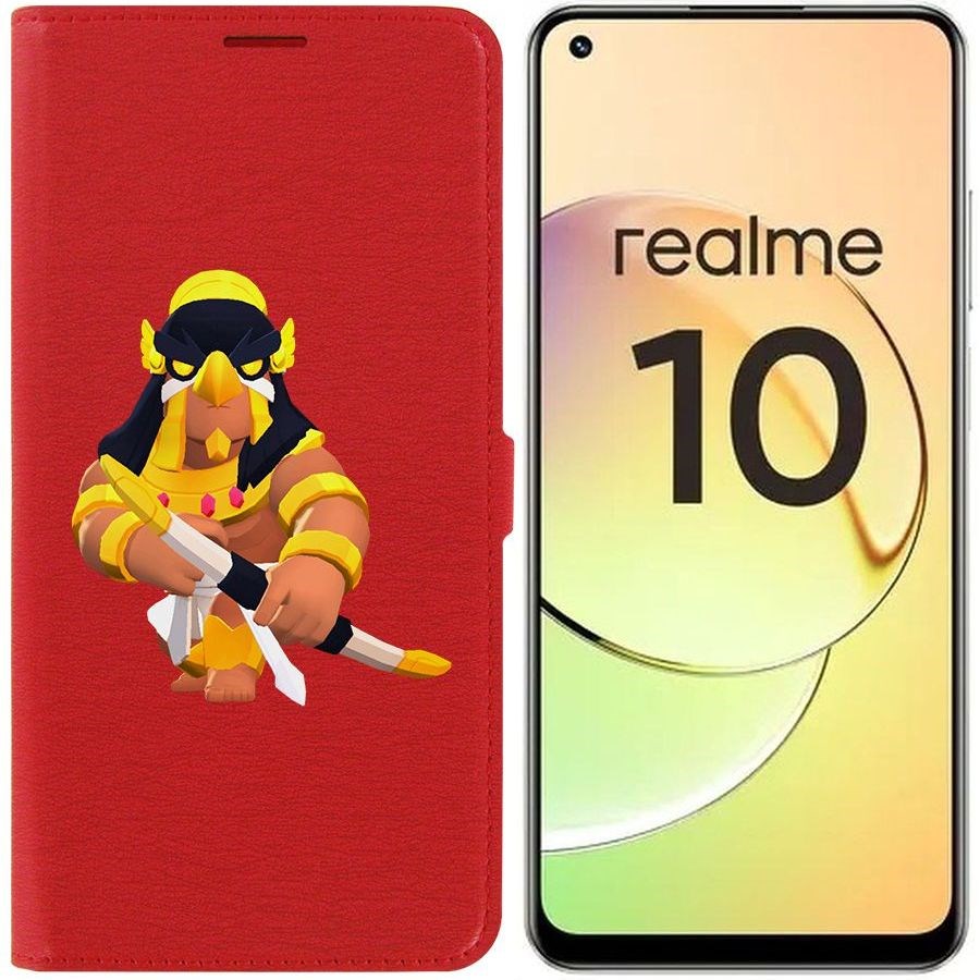 

Чехол-книжка Eco Book для Realme 10 4G Brawl Stars-Бо Хорус