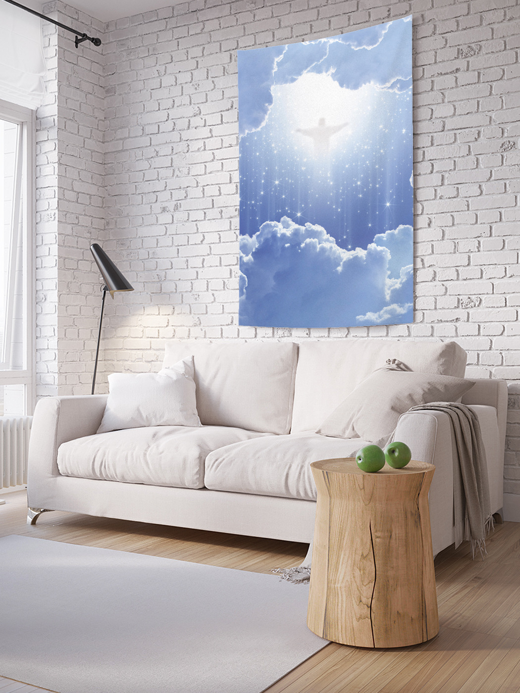 

Вертикальное фотопанно на стену JoyArty Божественное сияние 150x200 см, Божественное сияние