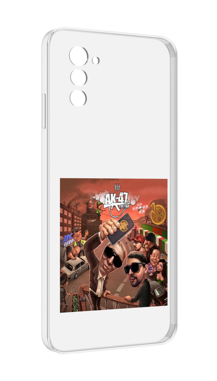 

Чехол MyPads Третий АК-47 для UleFone Note 12 / Note 12P, Прозрачный, Tocco