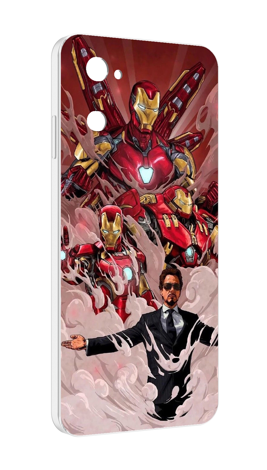 

Чехол MyPads Тони-Старк-и-костюмы для UleFone Note 12 / Note 12P, Прозрачный, Tocco