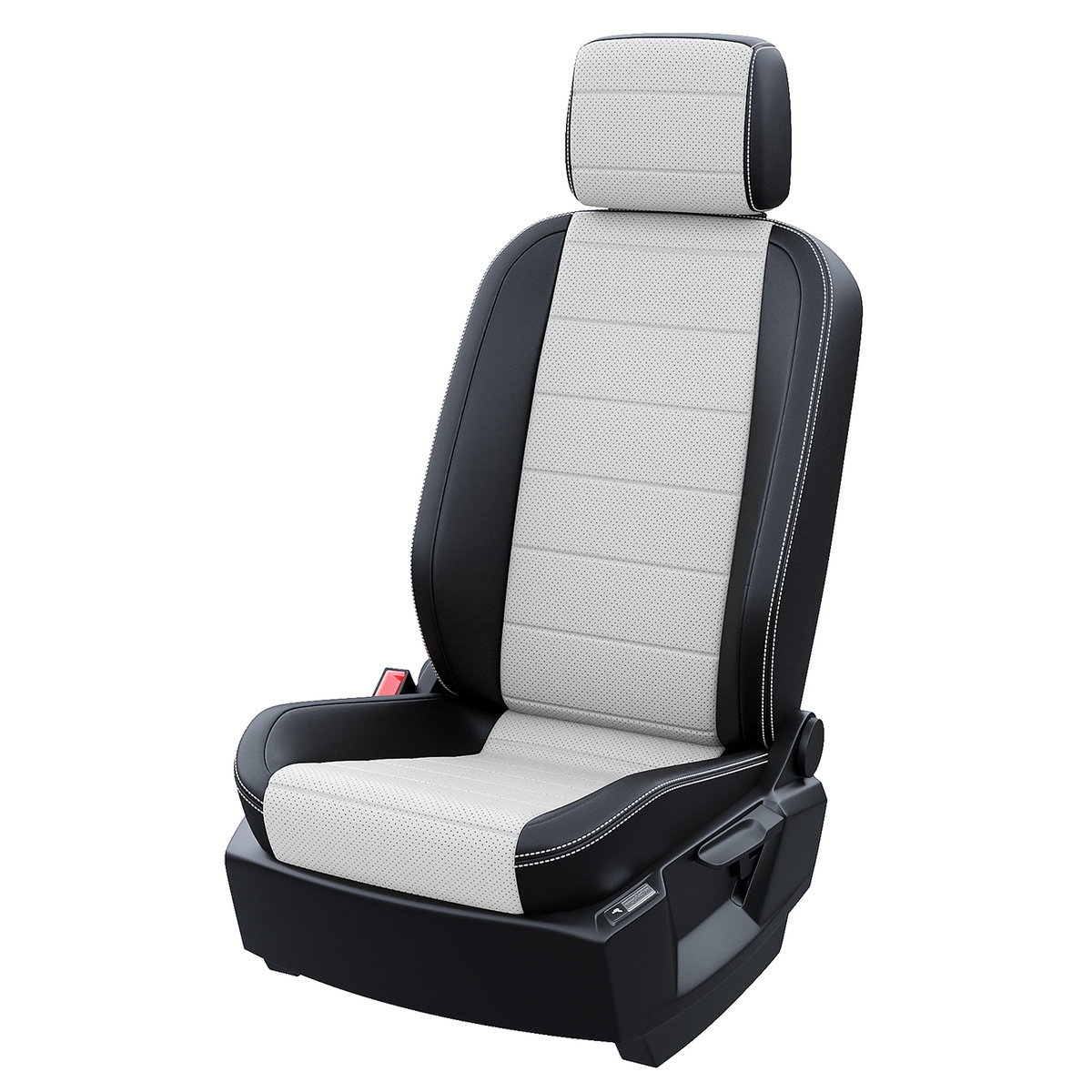 

Чехлы на сиденья Чехлы.ру для Honda Accord 8 2007-2013 5342AV140FT2 Экокожа Черный Белый, Белый;черный, 5342AV