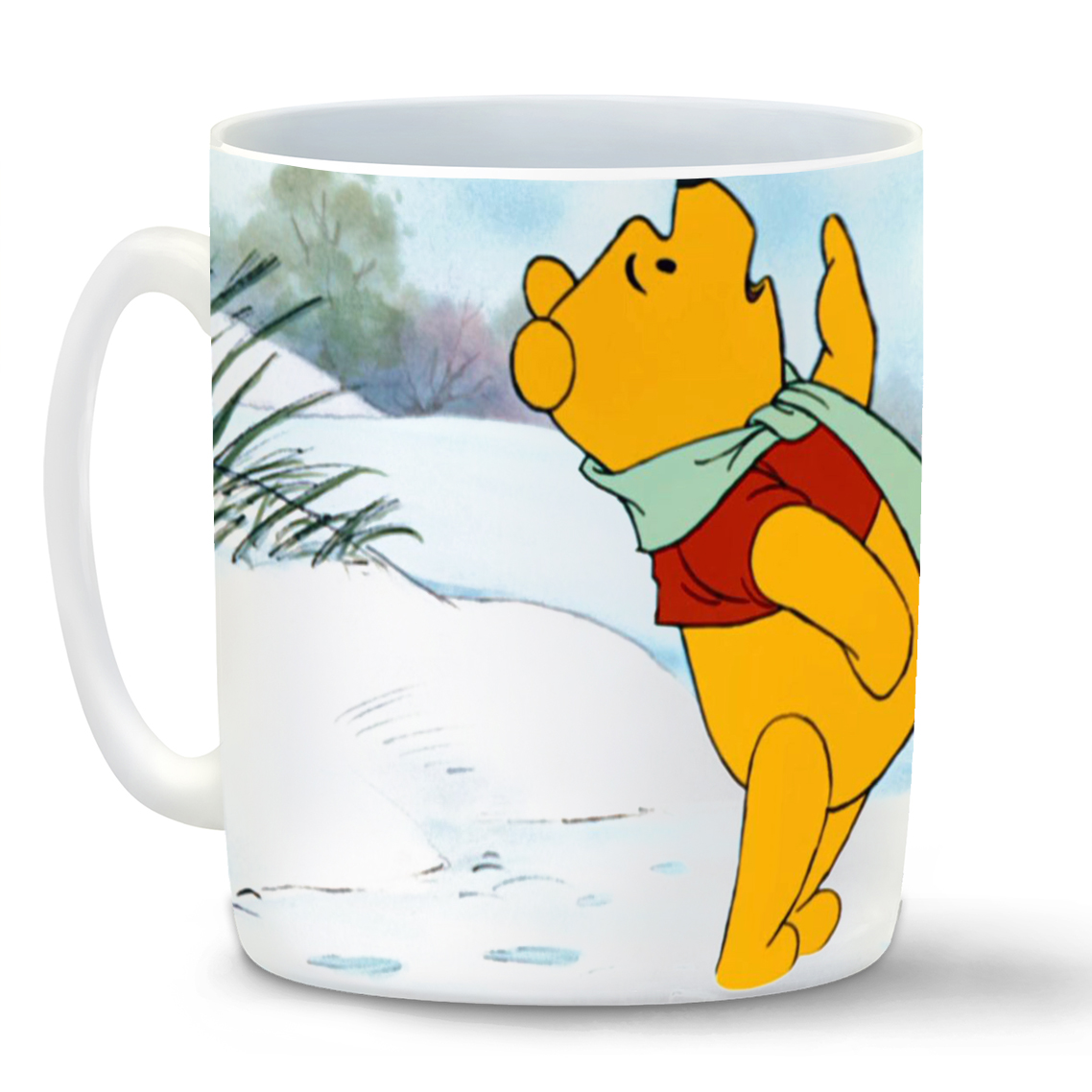 

Кружка CoolPodarok Мультфильм. Вини пух зима