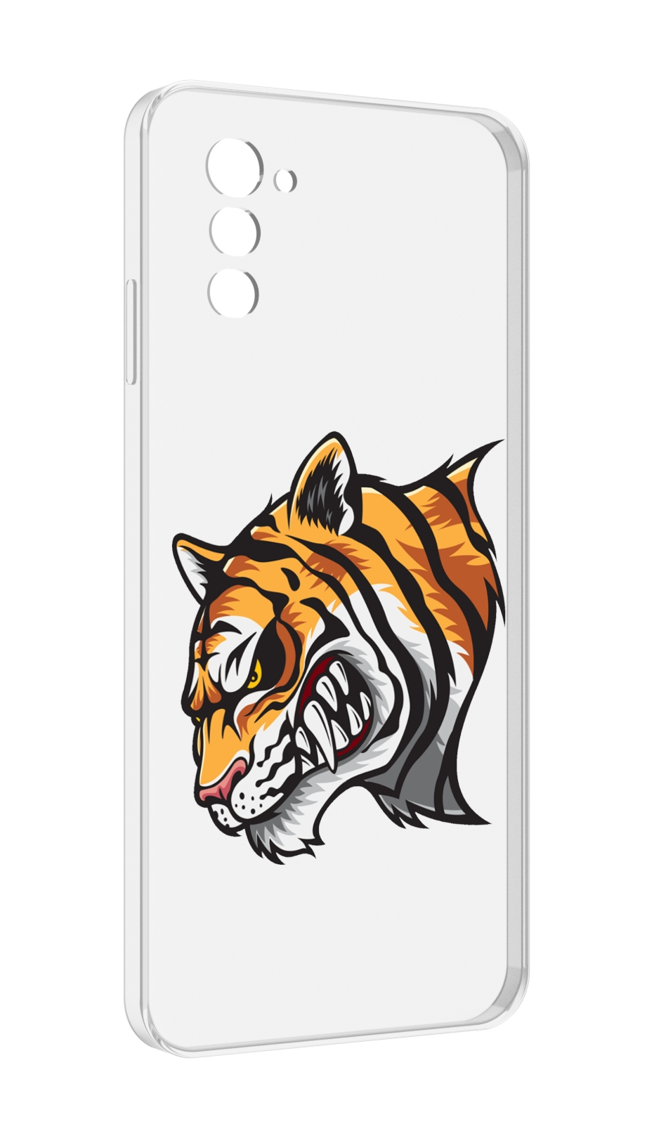 

Чехол MyPads Тигр для UleFone Note 12 / Note 12P, Прозрачный, Tocco