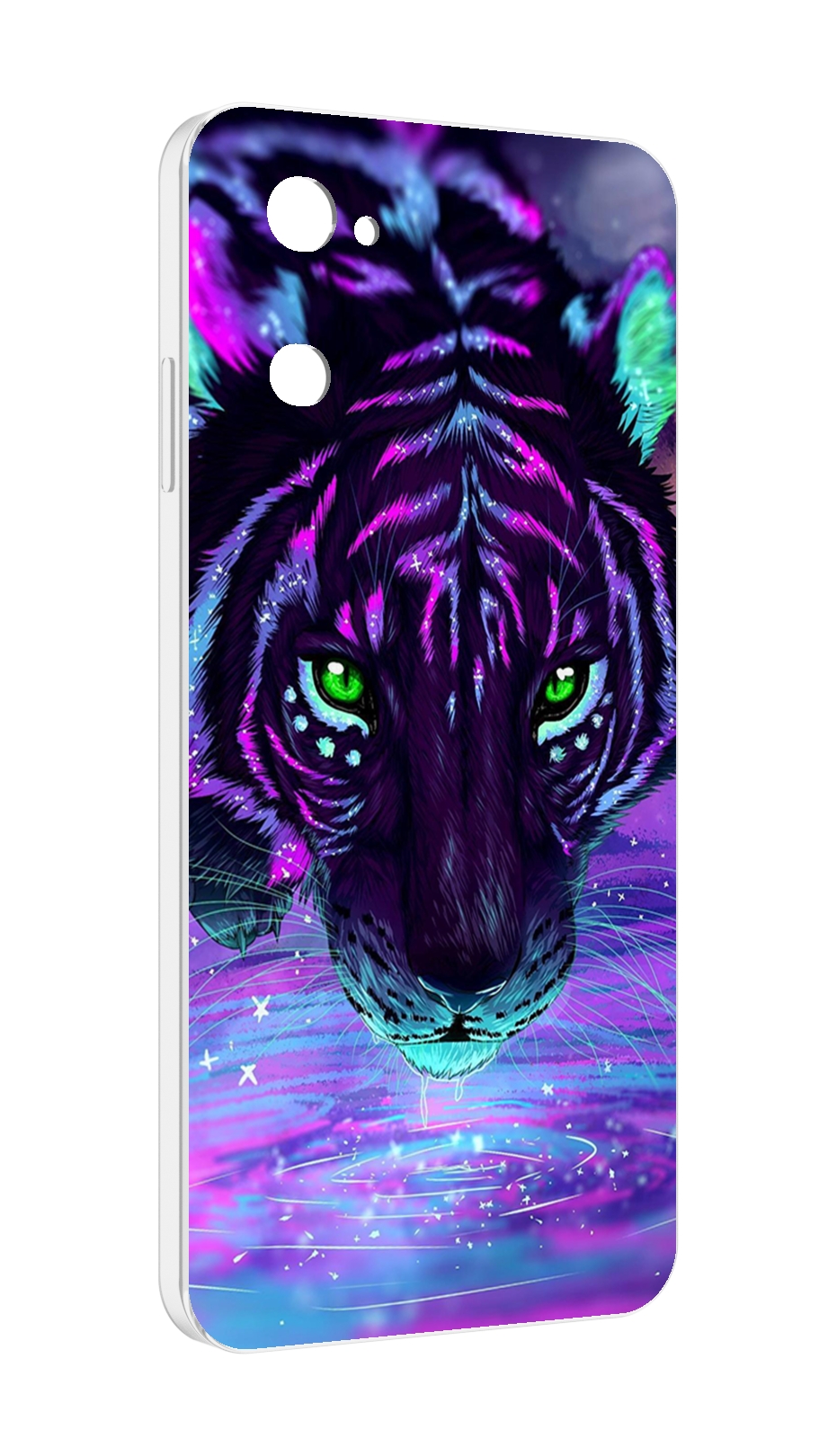 

Чехол MyPads Тигр-неон для UleFone Note 12 / Note 12P, Прозрачный, Tocco