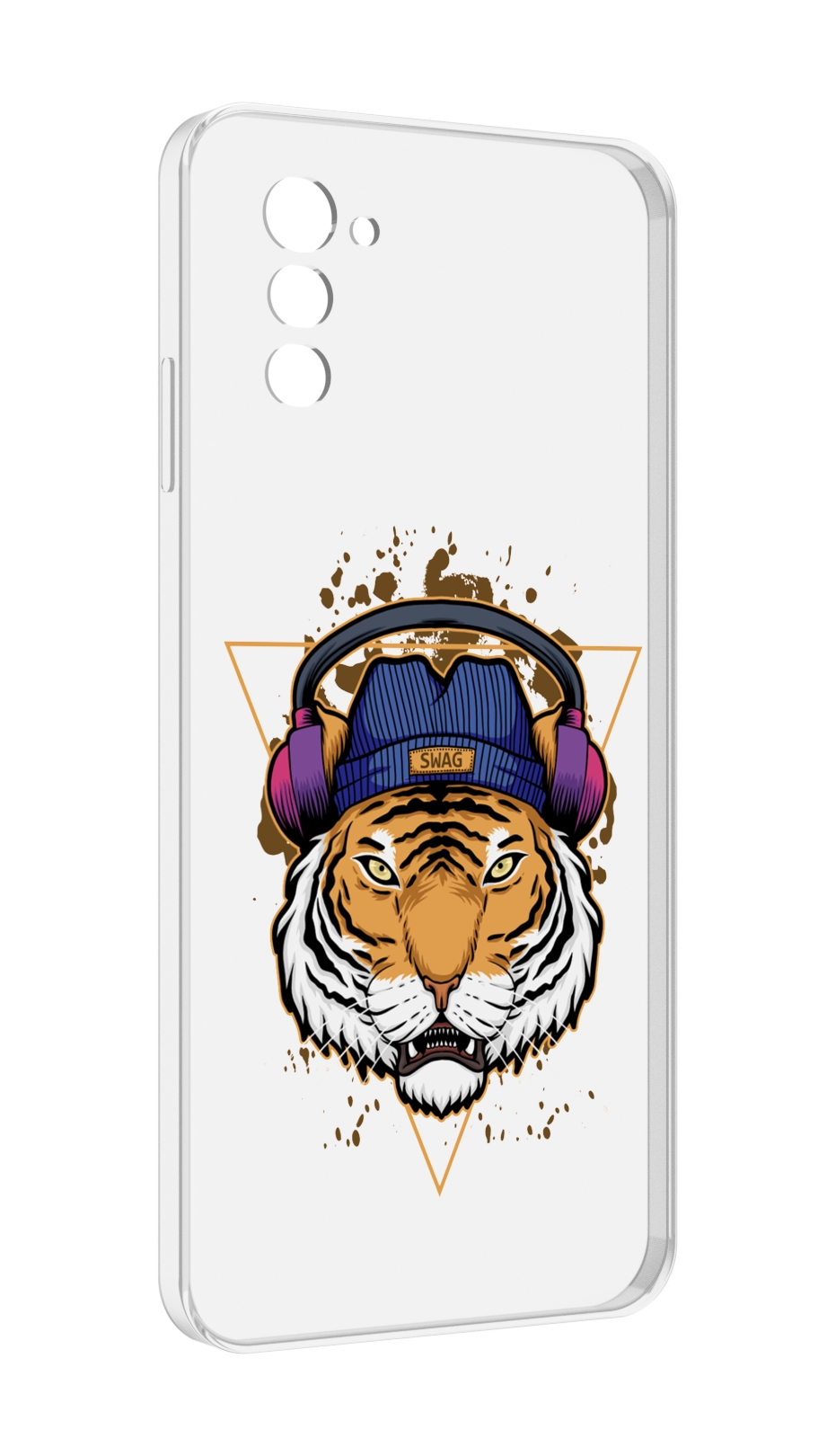 

Чехол MyPads Тигр-Свэг для UleFone Note 12 / Note 12P, Прозрачный, Tocco