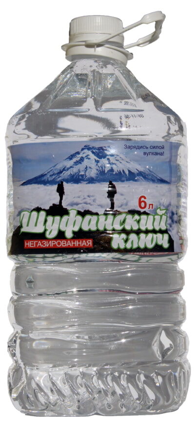 

Вода питьевая Шуфанский ключ негазированная, в пластике, 6 л