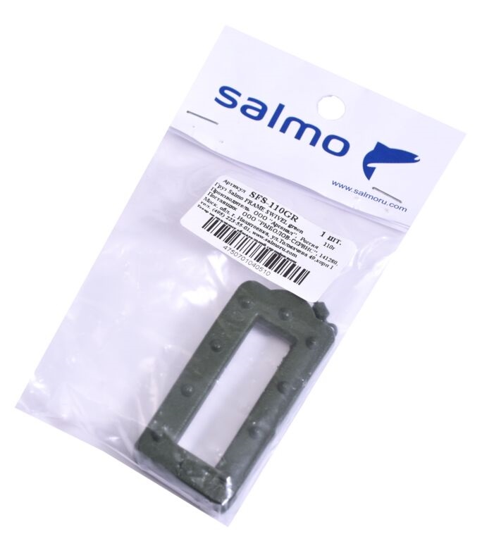 

Груз Salmo FRAME SWIVEL green 110г, Зеленый, Груз Salmo FRAME SWIVEL green 110г