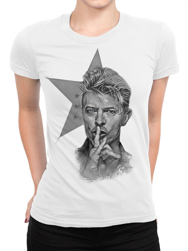 

Футболка женская Dream Shirts Дэвид Боуи - David Bowie 1000854-1 белая L, Белый, Дэвид Боуи - David Bowie 1000854-1