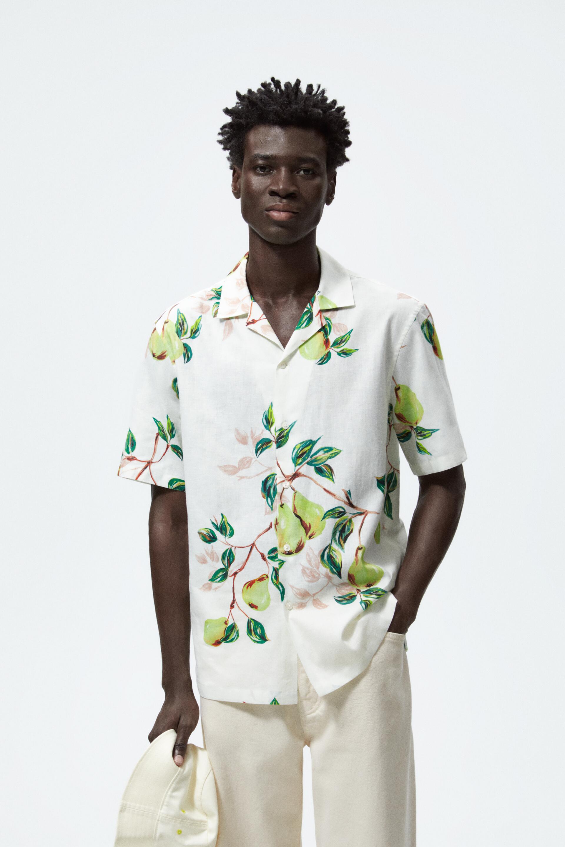 

Рубашка мужская ZARA 05697654 белая S (доставка из-за рубежа), 05697654