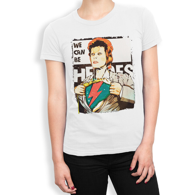 

Футболка женская Dream Shirts Дэвид Боуи - David Bowie 1000686-1 белая L, Белый, Дэвид Боуи - David Bowie 1000686-1