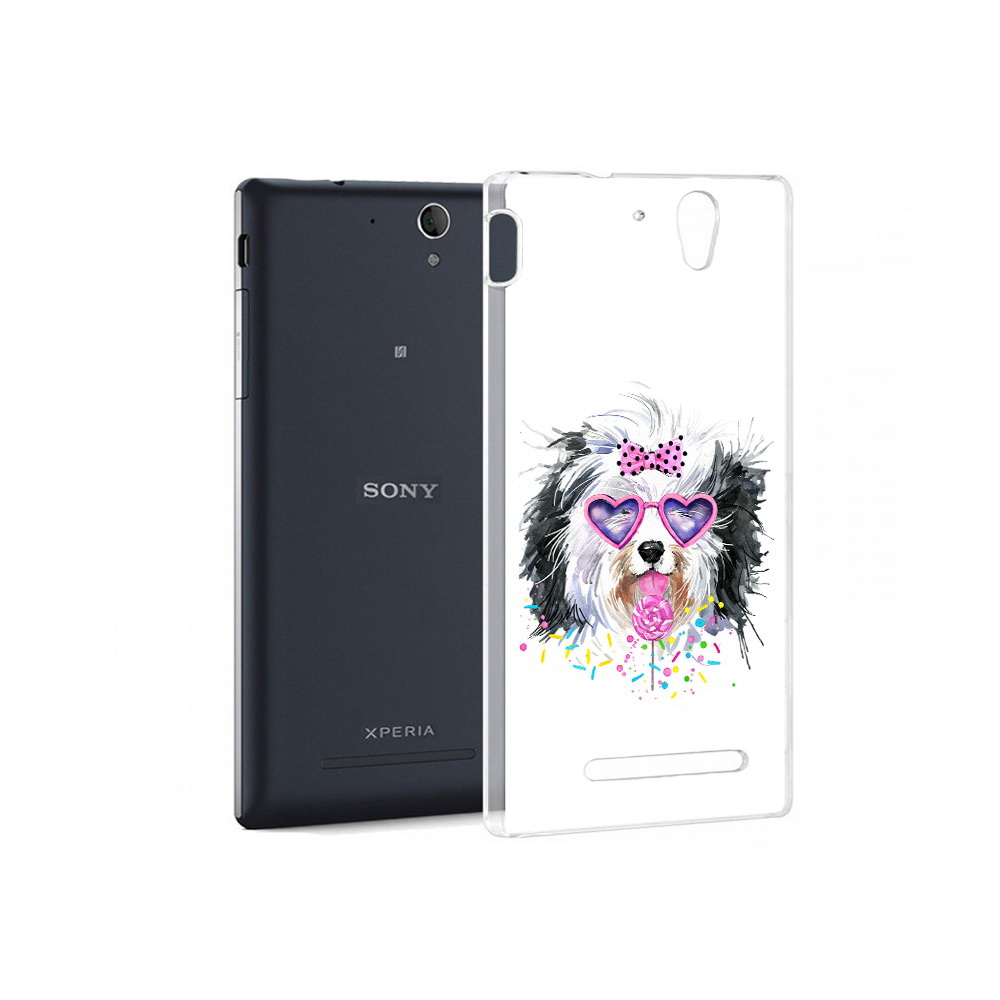 

Чехол MyPads Tocco для Sony Xperia C3 пушистик (PT18760.251.559), Прозрачный, Tocco