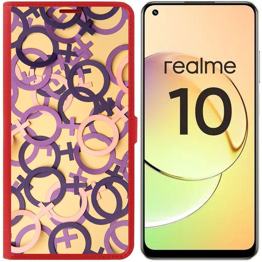 

Чехол-книжка Eco Book для Realme 10 4G Женское начало