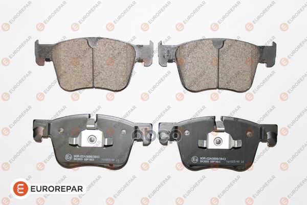 

Колодки Передние Eurorepar 1619791180 EUROREPAR арт. 1619791180