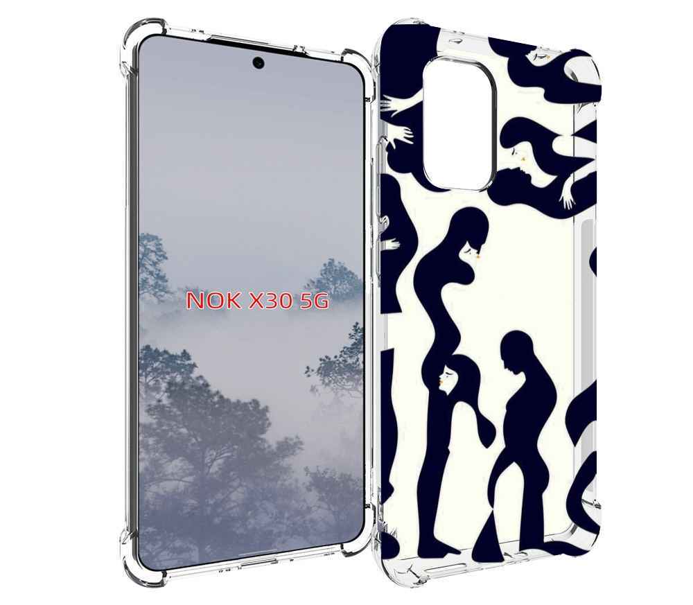 

Чехол MyPads схема-пар для Nokia X30 5G, Tocco