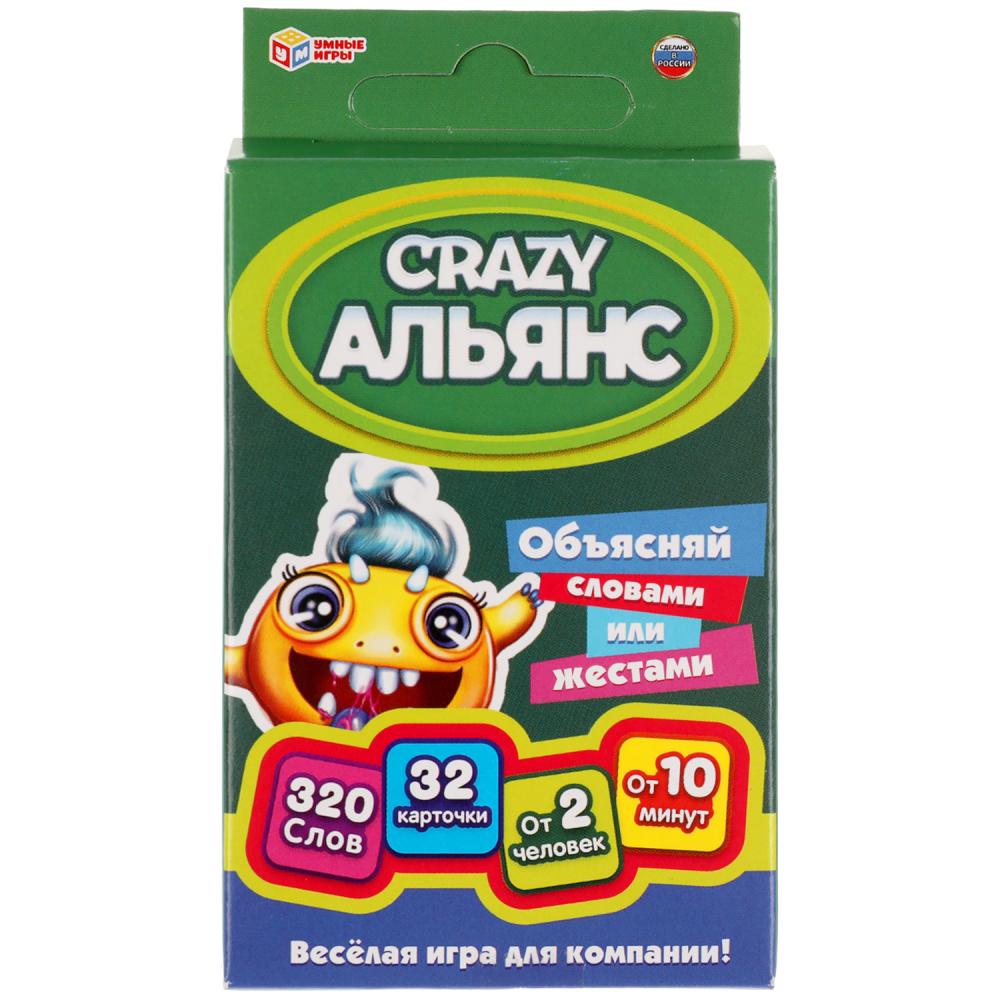 

Карточная игра Crazy альянс Умные игры, 4680107902306