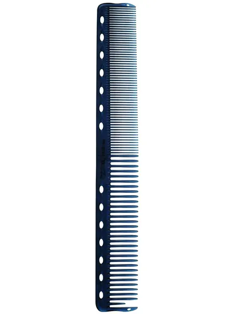 Расческа для стрижки коротких волос YSPark Professional, YS-S339 Debut, прозрачная синяя расческа вилка comair с 4 зубцами большая синий