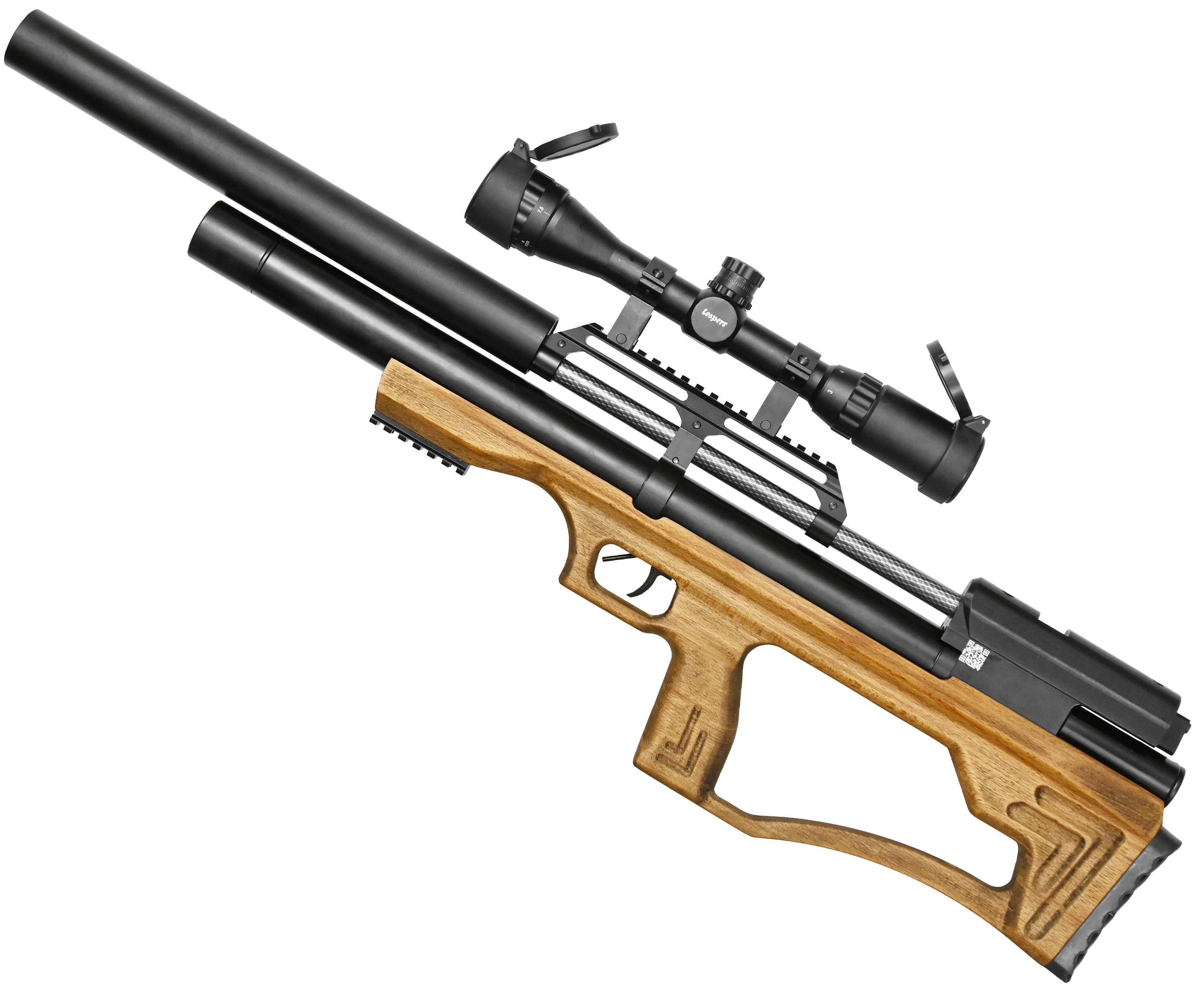 Пневматическая винтовка Krugergun Снайпер 6.35мм Буллпап (580мм, резерв. 510, прямоток, L)