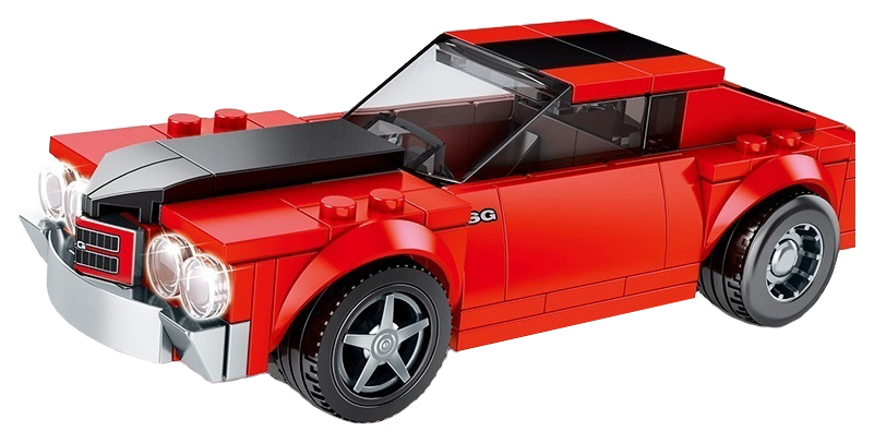 

Конструктор Sembo Гоночный автомобиль Chevrolet Chevelle 1070 LS6, 175 деталей SEMBO, 607045-48